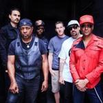 Chuck D (second from left) is currently touring with a new band, Prophets of Rage.